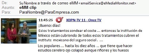 Ejemplo: Editar y Enviar Clip