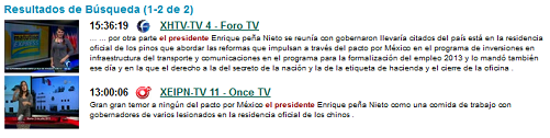 Obteniendo resultados de búsqueda